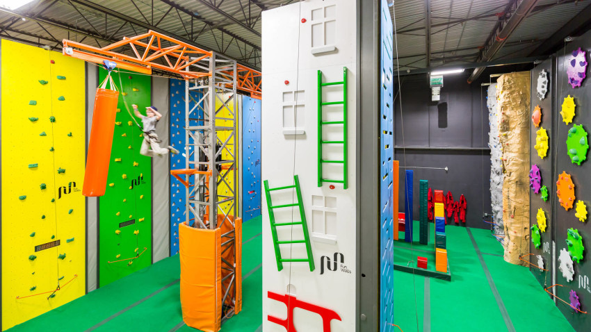 See ClimbPark Location for specific info and pictures.